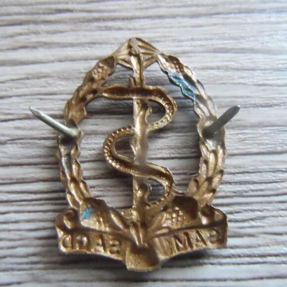 South Africa Medical Corps Badge - type 1 (35mm X 25mm) - Picture 2 of 2